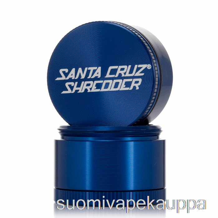 Vape Suomi Santa Cruz Silppuri 1,6 Tuuman Pieni 4-osainen Hiomakone Sininen (40mm)
